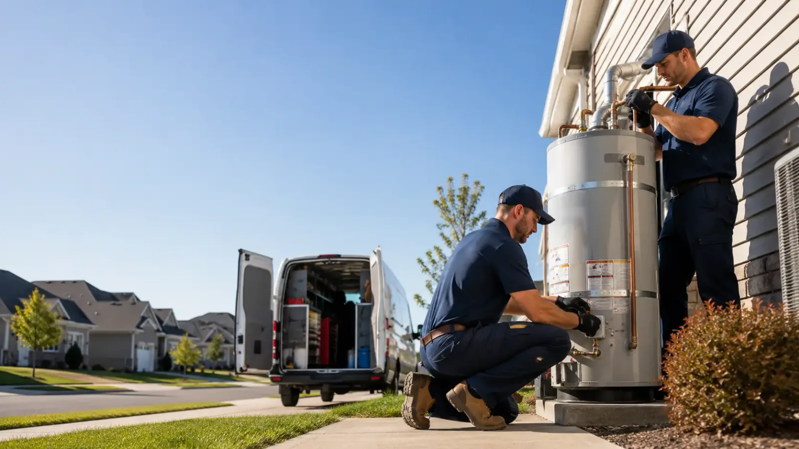 Water Heater Installation in Mutual, OK